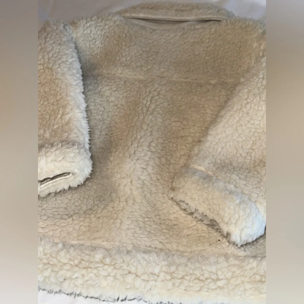 Carter's Cream Sherpa Jacket - Picture 6 of 9